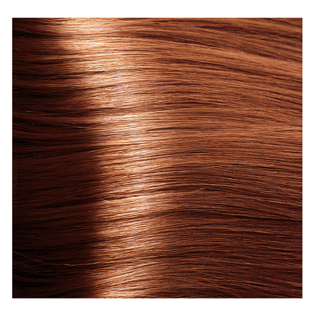 7.44 крем-краска для волос, интенсивный медный блонд / Studio Kapous Professional 100 мл
