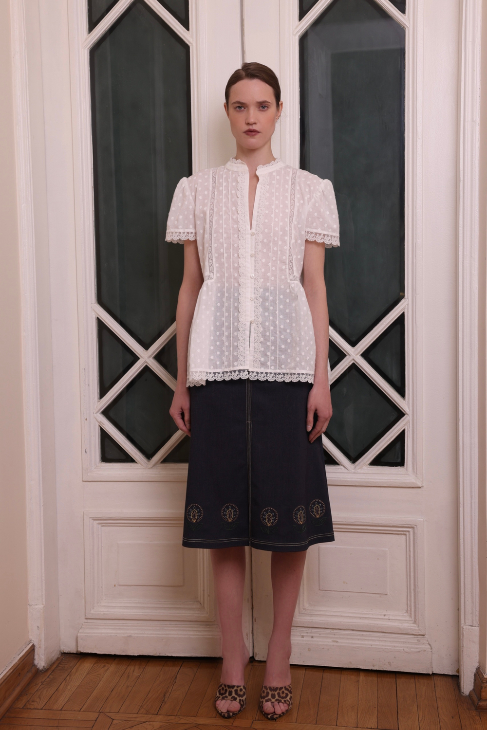 Блуза, белый