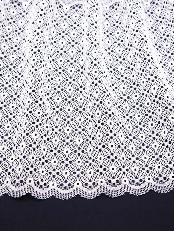 03-271 ОПТ Кружево эластичное 22 см, айвори