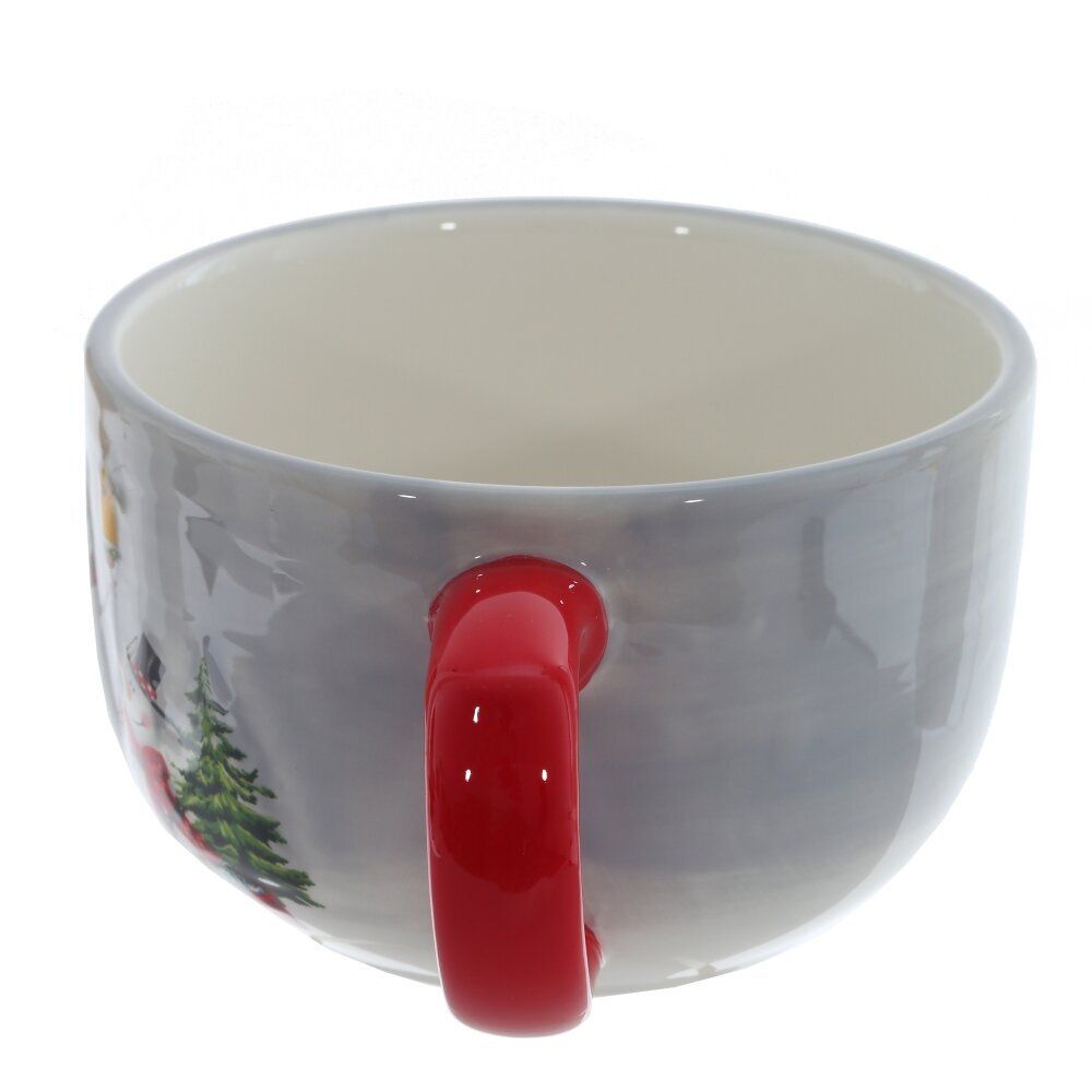 GAEM Кружка "Лесные снеговики", 600 мл, L16 W12 H8 см