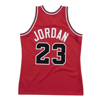 Баскетбольная джерси Mitchell&Ness NBA Authentic Jersey 1988-89 Chicago Bulls Michael Jordan Red