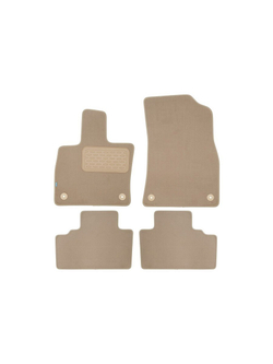 Коврики в салон для GEELY Atlas Pro (FX11) 2023-, 4шт (текстиль, бежевые) KLEVER0407503222112KH