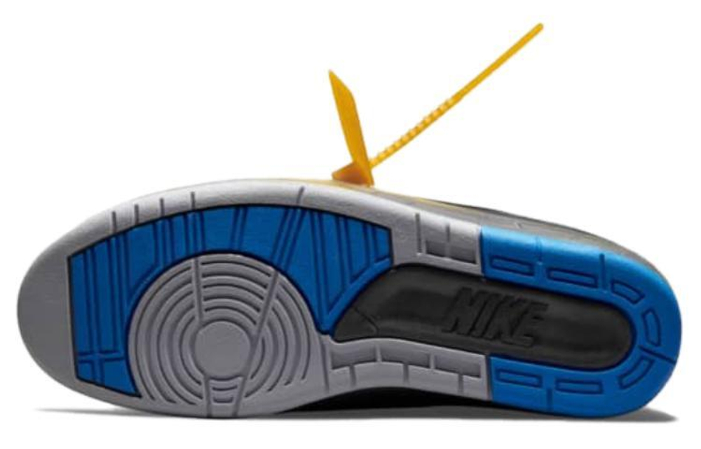 Кроссовки Off-White X Jordan Air Jordan 2 Retro Low Sp "Black And Varsity Royal"