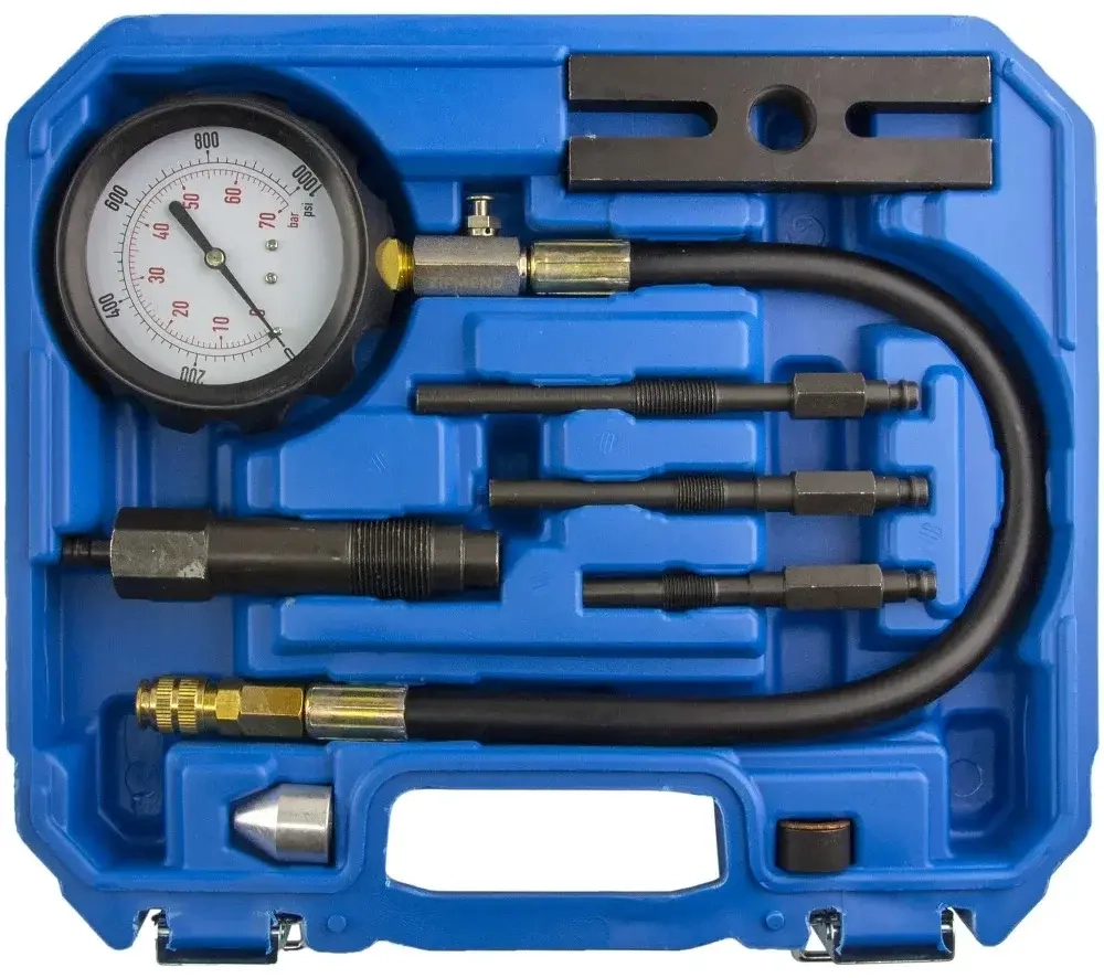 Компрессометр дизельный (0–70bar), 17 предметов ZIPMEND