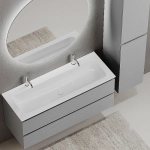 Тумба с раковиной Sancos Folk 120 FL120ES Ergraut soft