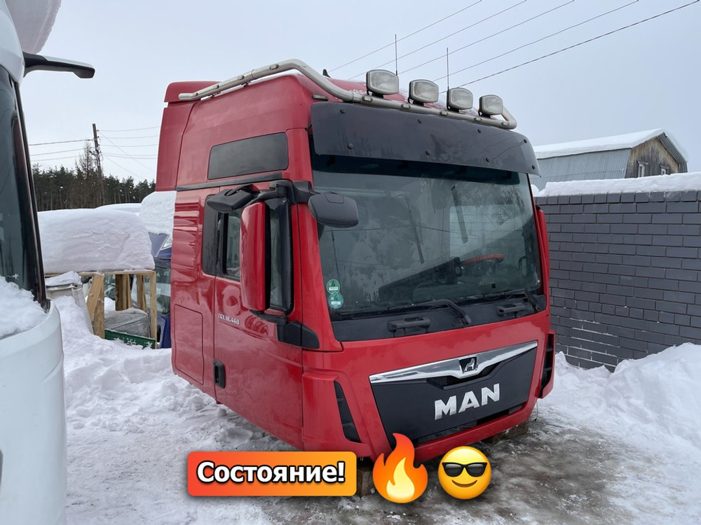 Кабина Euro-6 2017г. высокая