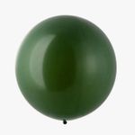 Э шар гигант 24"/60 см пастель оливковый (БГ-90)