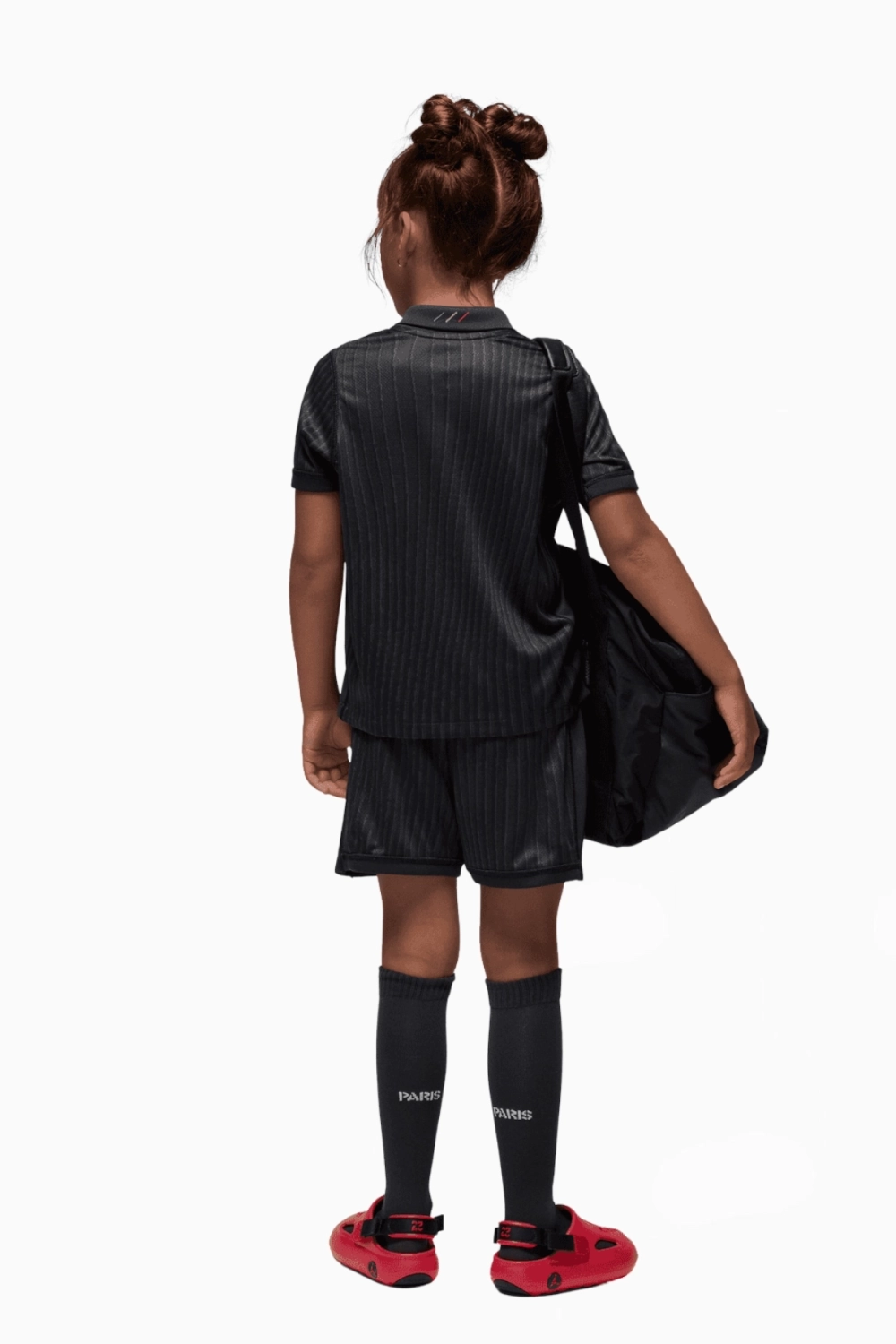 Футбольная форма Nike PSG x Jordan 25/26 4th Little Kids - черный