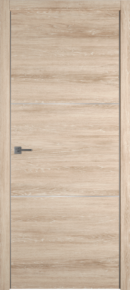 Дверь Urban 2 / Sand Vellum / Silver Mould | SE / Владимирские двери