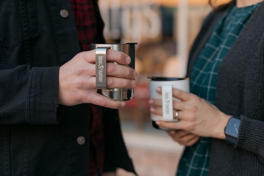 Термокружка Klean Kanteen Camp Mug 12oz (355 мл) Mountain White