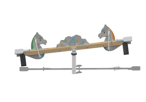 Качалка Галоп (универсальный паттерн, балка дуб)