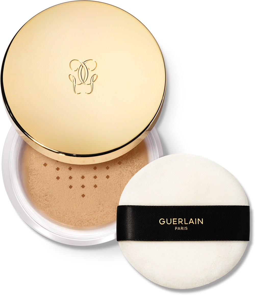 GUERLAIN Parure Gold Skin Diamond Micro-Powder - Розовая светящаяся пудра оттенок 04 Deep / Foncé, 35 g