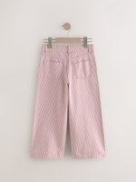 Джинсы широкие для девочки Next E89-694, Розовый