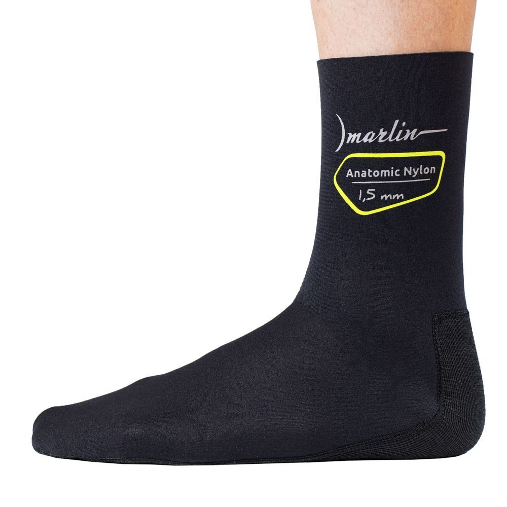 Носки неопреновые Marlin ANATOMIC NYLON ECO 1.5mm