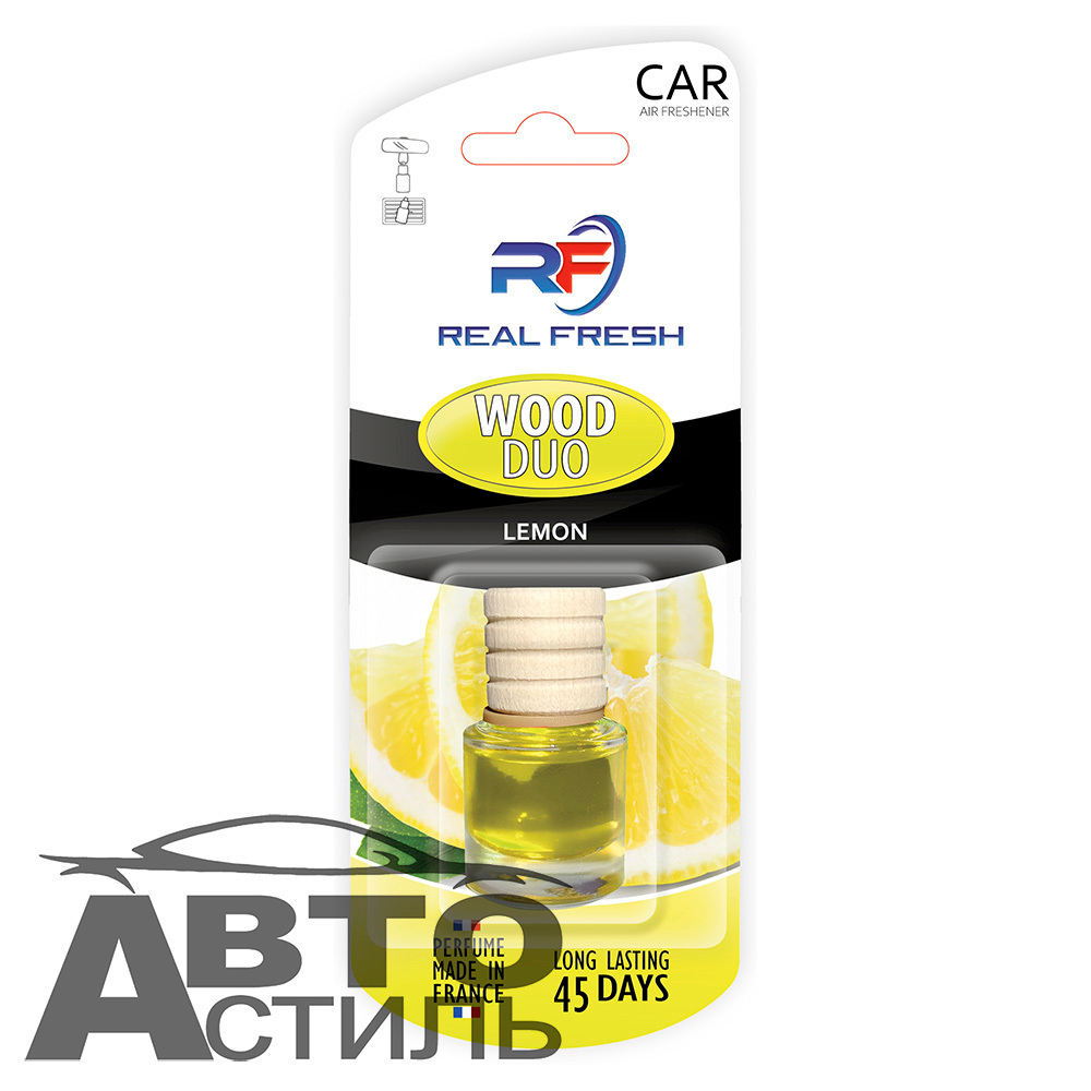 Ароматизатор бочонок REAL Fresh Wood DUO 5ml - Лимон\Lemon
