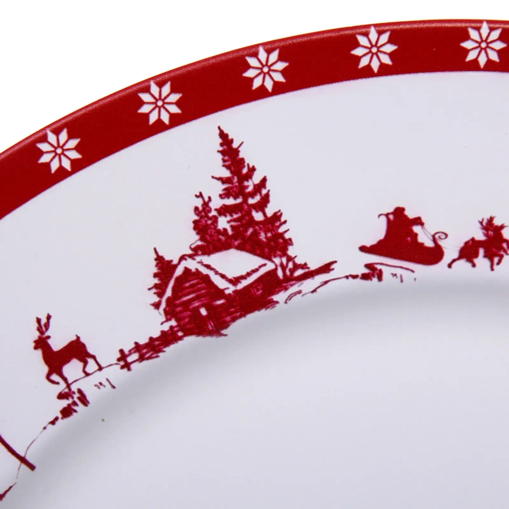 Поднос пластиковый 33см «Зимняя фантазия»