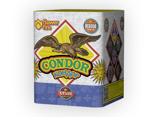 Кондор 1,1" х 25 залпов,  1/8, шт
