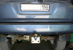 Фаркоп AvtoS TY 25 для Toyota Land Cruiser 200 2007-(паспорт и сертификат в комплекте)(без электрики)