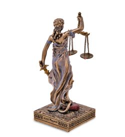 Veronese WS-1213 Статуэтка «Фемида - богиня правосудия»