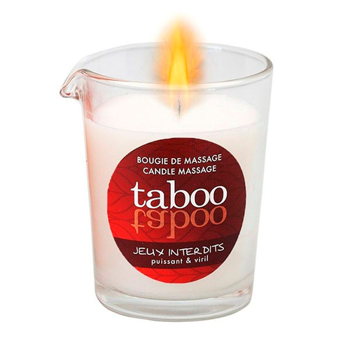 Массажная аромасвеча для мужчин Запрещенные игры Ruf Taboo Jeux interdits 60г