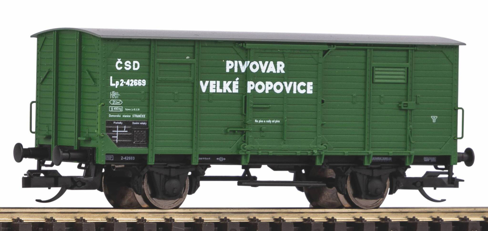 TT Крытый грузовой вагон "Wäremeschutzwagen" G02 Zt ČSD III