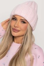 Шапка двухслойная Зимние деньки (нежно-розовая) Ш22-4М LT Collection