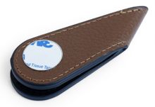 Пенал для мела магнитный «GL 2» коричневый (натуральная кожа)