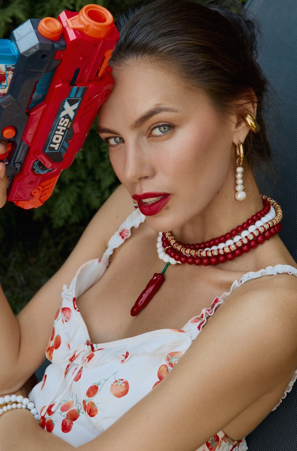 Подвеска Перец с эмалью