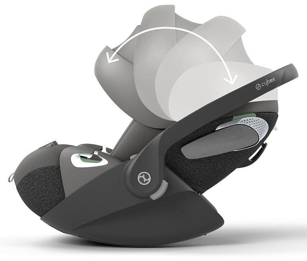 Коляска 3 в 1 Cybex Priam IV Chrome Brown complete и автокресло Cloud T i-Size Mirage Grey Off White