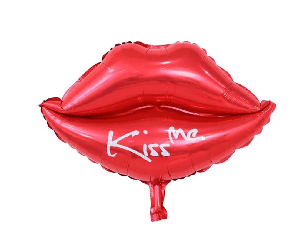 Шар фольга Губы Kiss me