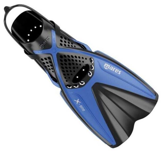 Ласты регулируемые Mares X-One JR черный/синий