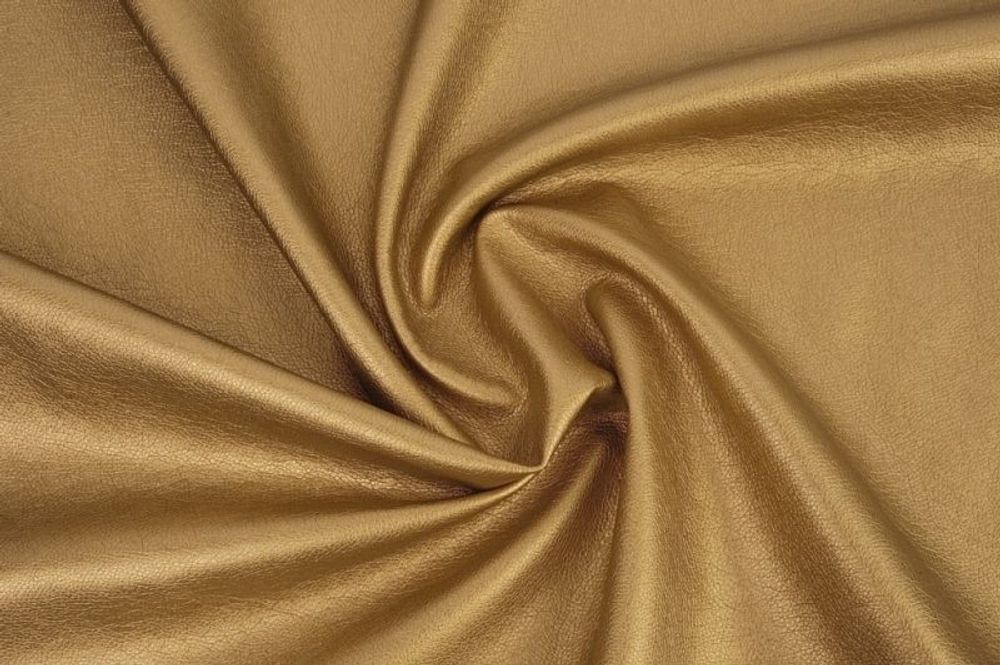 Мебельная ткань искусственная кожа Nature Soft (золотой)