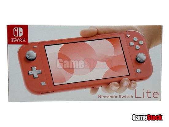 Игровая приставка Nintendo Switch Lite 32GB Коралловый (Новый) + Чип + 128GB