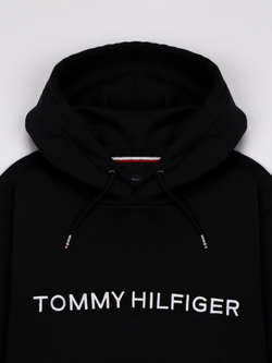 Худи Tommy Hilfiger Embroidered Tommy Icon Logo Black