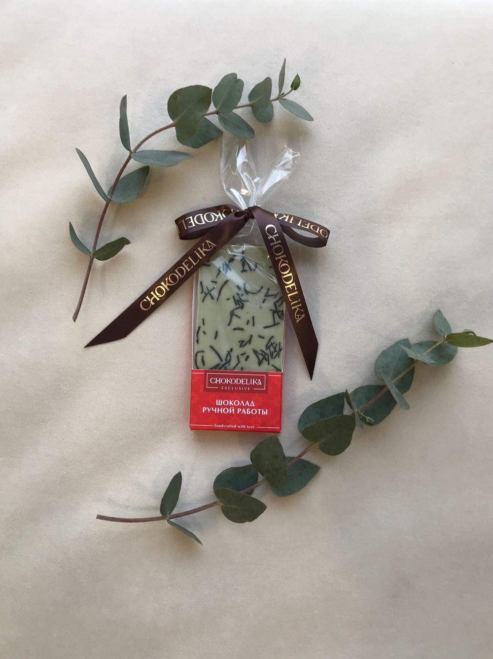 Шоколад ручной работы с мятой