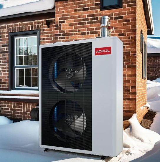 Инверторный тепловой насос воздух-вода AOKOL ASH-22 кВт