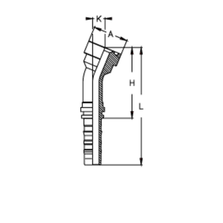 Фитинг DN 20 SFS CAT 3/4 41.3 (22) CS