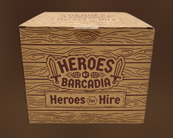 Heroes of Barcadia: Heroes for Hire & Party Pack 2 Expansions - настольная игра