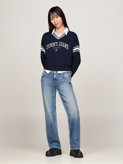 Кроссовки женские TOMMY JEANS TJW RETRO BASKET FLA