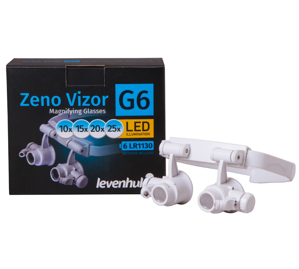 Лупа-очки Levenhuk Zeno Vizor G6