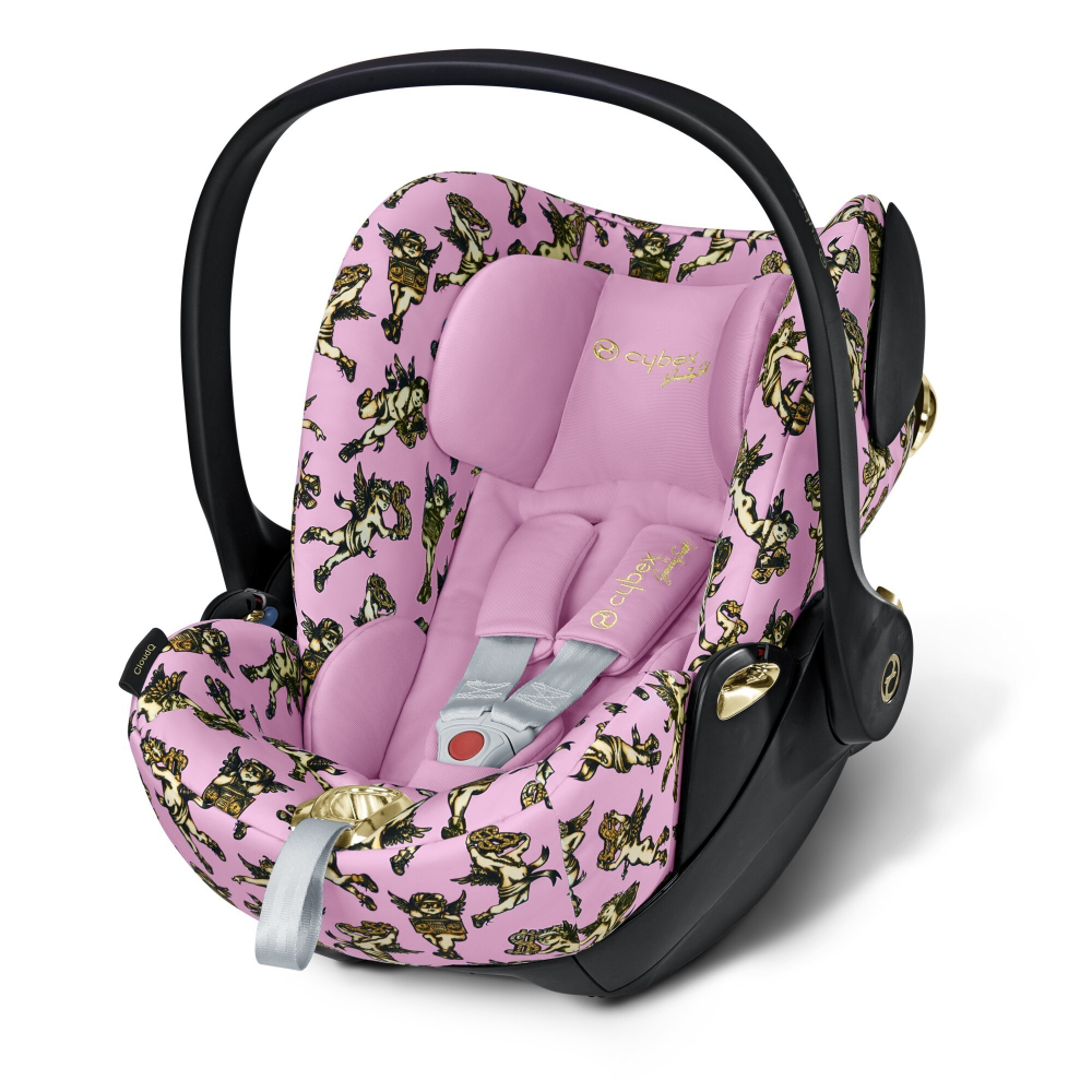 Автокресло Cybex Cloud Q JS Cherubs Pink, розовый