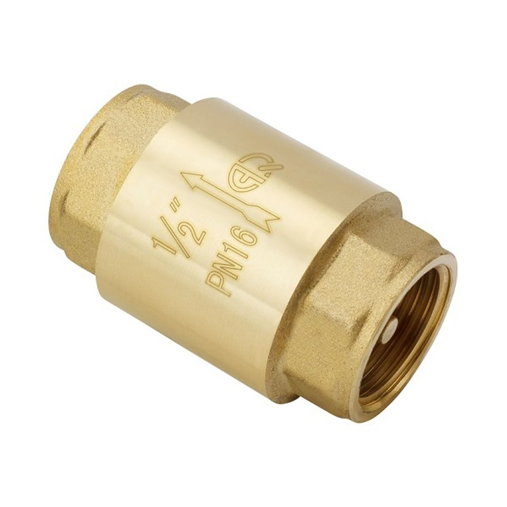 Клапан обратный Ø1/2 с латун.сердечником Aqualink 02339
