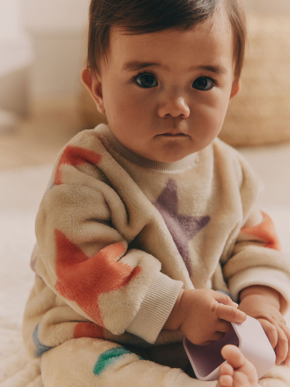 Свитшот и спортивные брюки в комплекте для малышей Next E11-676, Бежевый