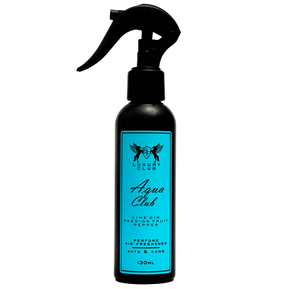 BFS10 Ароматизатор спрей 130мл Club Spray -  Aqua Club (по мотивам Carolina Herrera 212 VIP  MEN)