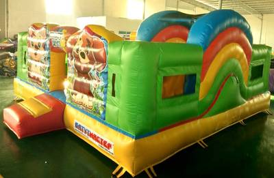 Батут "Добрые зверята", 5*5*2.8 м