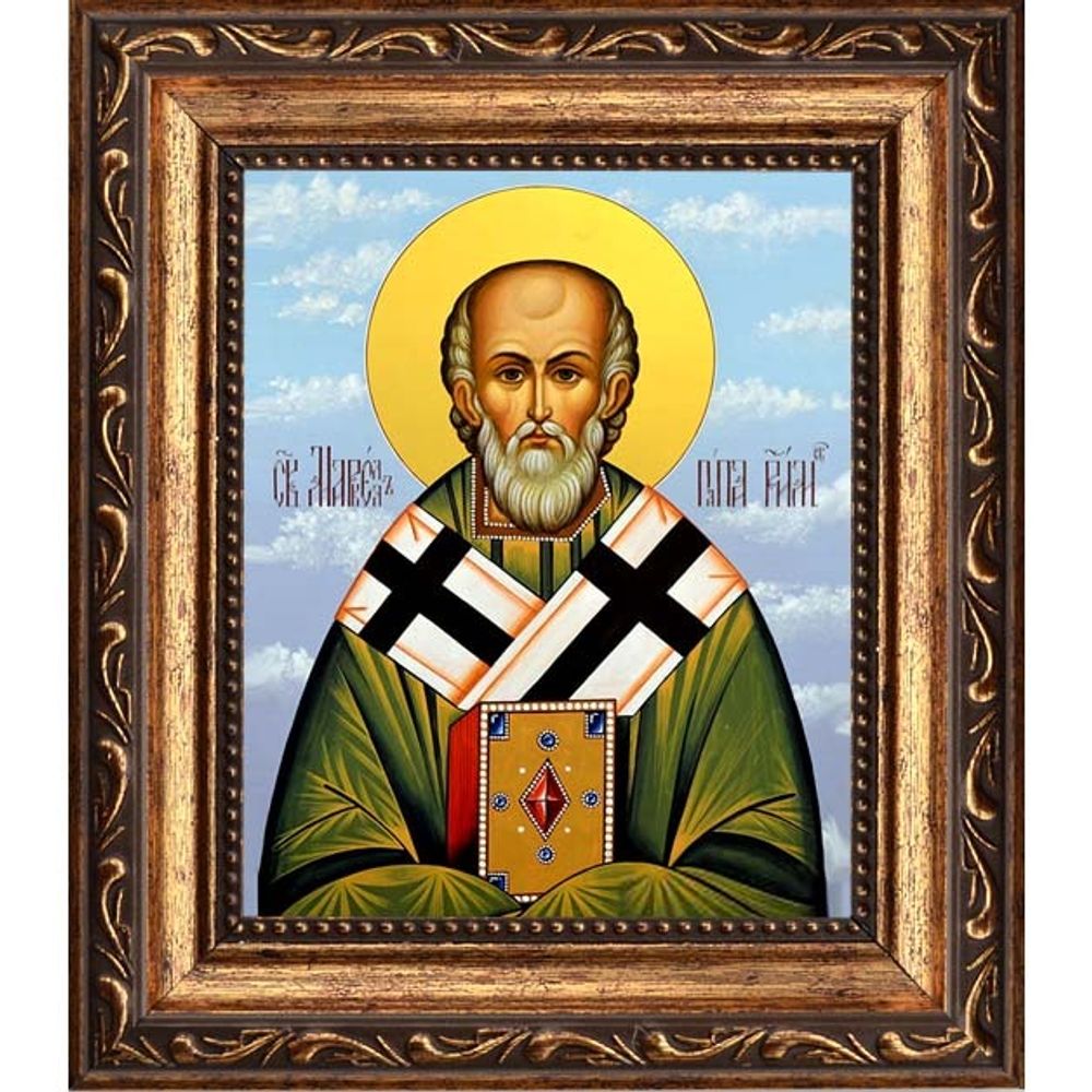 Маркелл Римский, папа Римский священномученик. Икона на холсте.