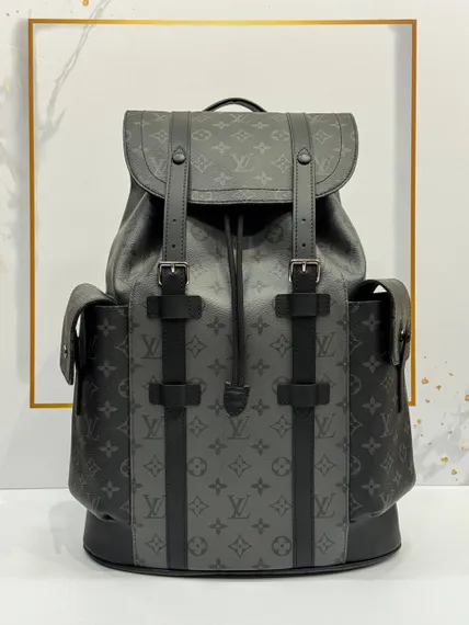 Рюкзак Louis Vuitton Christopher PM серый