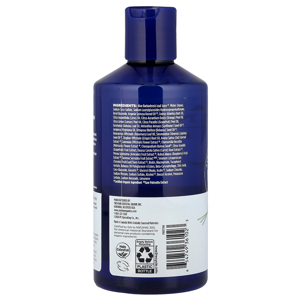 Avalon Organics, Therapy, шампунь для густоты волос, с биотином и комплексом витаминов группы B, 414 мл (14 жидк. унций)