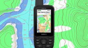 Для туристических Garmin векторная топография и глубины