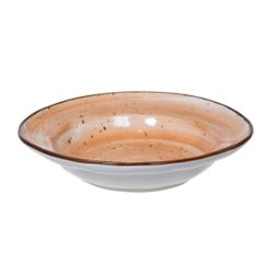 Тарелка глубокая 350 мл d 22 см h4,5 см с для пасты/супа/салата   P.L. [4]